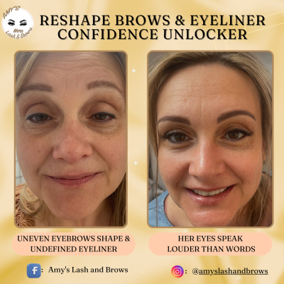 Reshape brow+eyeliner Reshape brow+eyeliner